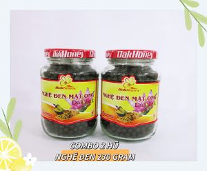 COMBO 2 HŨ NGHỆ ĐEN MẬT ONG DAKHONEY 230G