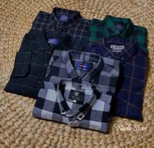 Kemeja Flanel Pria Dan Wanita Lengan Panjang Motif Kotak Kotak Kwalitas Premium Flanel Terbaru  XXL XXXL XXXXL