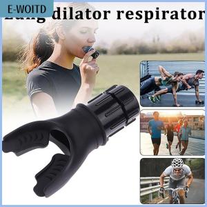 【E-WOITD】 Breathing Trainer Lung Respirator Fitness Equipment Respiratory Silicone High Altitude Training Outdoor Expiratory Exercise Tool