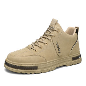 Leedoo Sepatu Pria Kasual Sneakers Anti Slip Sepatu Olahraga Cowok Shoes Kerja Santai Fashion Sepatu Cargo Pria MC464
