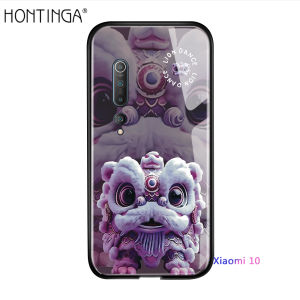 Hontinga Casing For Xiaomi 14 13T Pro 5G Mi 10 Pro 10T Pro 11 Lite 5G NE 10T Pro 12 Lite 5G Pro 12T Pro 5G 12X 13 Pro 5G Case Multicolor Lion Dance Phone Case Back Casing Hard Cases