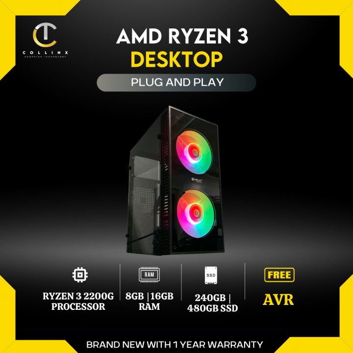 2200g Ryzen G AMD Ryzen 2200G GHz Socket AM4 YD2200C5M4MFB Desktop
