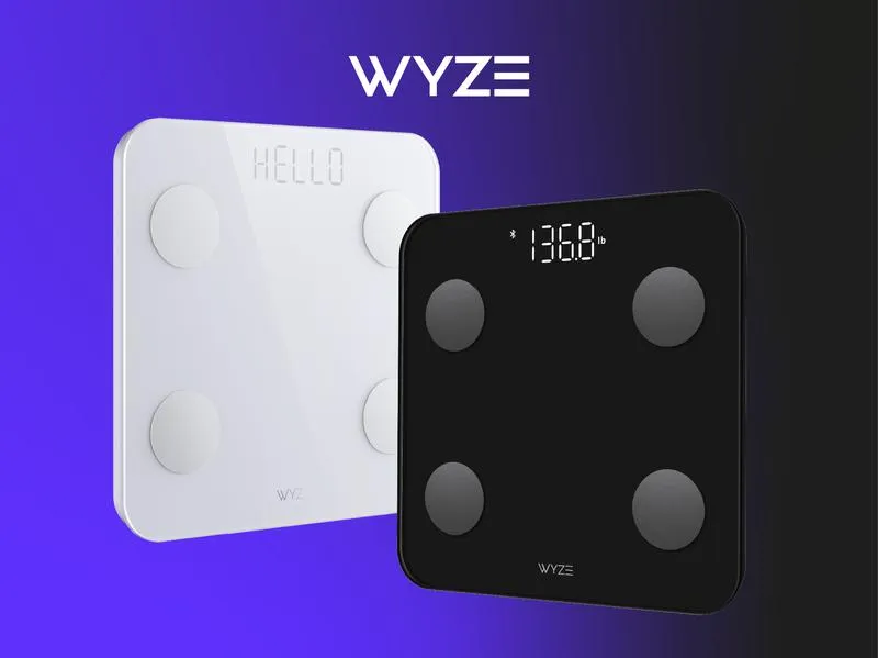 Wyze Scale S — Bluetooth Smart Weighing Scale, Multiple Body