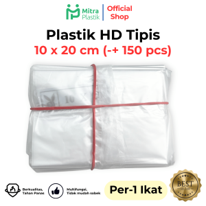 (1 Ikat) Plastik HD Tipis 10x20 Kantong Anti Panas Bungkus Gorengan Batagor Tahu Bulat