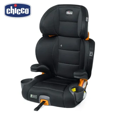 Chicco Kidfit Cleartex 2In1 Car Seat คาร์ซีท เด็กโต อายุ 4+ ขวบ รับน้ำหนัก 15-50กก. ผ้าออแกนิค ปลอดสารเคมี ถอดพนักพิง Isofix