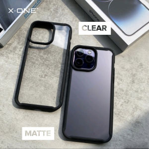 X.One Drop Guard 2.0 ( 2S - Upgraded Version ) Shock Impact Absorption Protection ( Clear / Matte ) Phone Case for iPhone 14 13 12 11 Pro X Xr Xs Max Mini 7 8 Plus SE 2022 2020