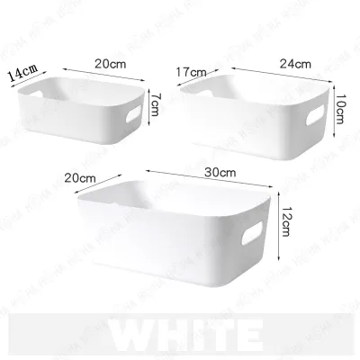 Thick Colorful Storage Box Home Muji Storage Organizer Box Toy Storage Container Basket Clothes Cabinet Kotak Simpan 收纳盒