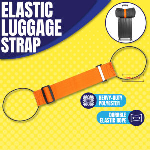 Luggage Strap Elastic Adjustable Packing Straps Reusable Suitcase Belt Anti-drop Travel Packing Straps Strong Reliable