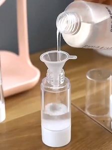 Fmart 15/30/50/100ml Vacuum Bottle Lotion Bottle Spray Bottle Airless Lotion Cream Pump Bottle Refillable Empty Container COD