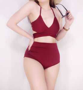 NEW 3IN1 ASHARA SWIMSUIT WITH SEE THROUGH (SMALL TO SEMI LARGE FIT)