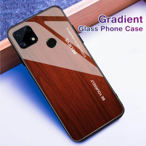 Softcase Glass Kaca Realme C21 C25 C20 - Casing Hp- J68 - Pelindung hp