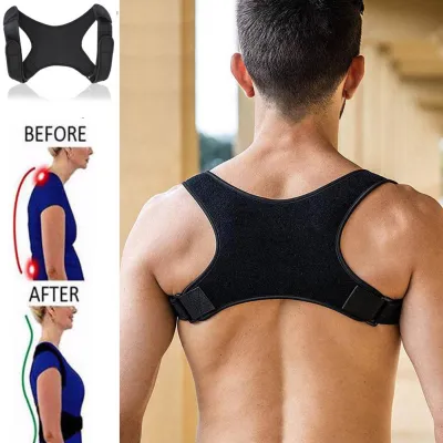 Calistouk Đai Chỉnh Tư Thế Lưng Trên Có Thể Điều Chỉnh Đai Chỉnh Tư Thế Lưng Nẹp Thẳng Vai Giảm Đau Đúng Cách