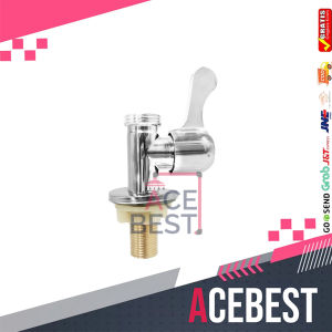 ACEBEST Kran Wastafel Stop Kran Air Sambungan Kran Wastafel Tancap Bawah JS-62