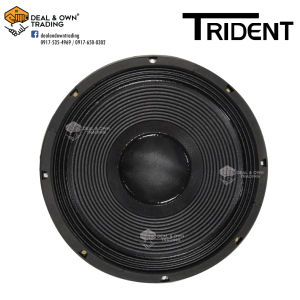 Trident Flash 15 15inch 1200W 4" V.C Double Magnet Speaker (1 PC Only)