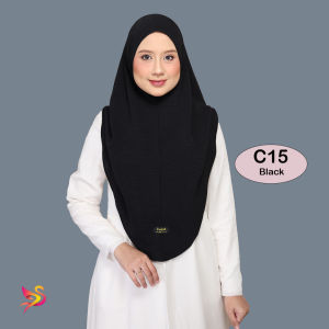 Tudung Sarung Aleesa CEY Ironless | Tiada Tali Ikat