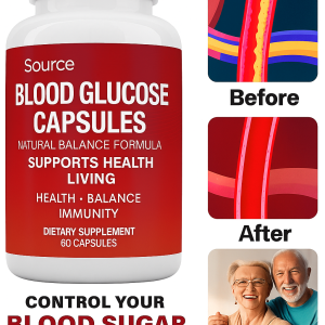 Source Blood Glucose Capsules Natural Balance Formula Supports Healthy Living