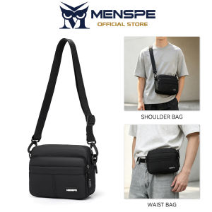 MENSPE MENSPE Mens Shoulder Bag Messenger Bag Fashion Trend Leisure Bag Sports Waist Bag Lightweight Casual Bag Fashion Leisure Sport Street Bag for College Student