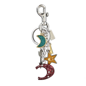 Charm Keychain Creative Beads Keyrings Stylish Key Holder Moon Key Ornament Suitable for Women Matching Various Outfits