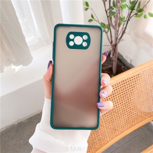 Camera Protection Casing Transparent Skin Feel Matte Case for Xiaomi Mi 10T Pro Poco X3 Pro Poco X3 NFC Poco F3 Redmi Note 10 Pro