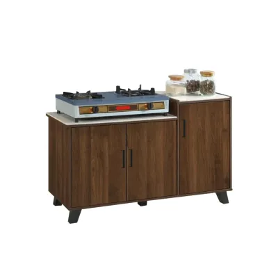 Living Mall Vigo Gas Cabinet Kitchen Storage Integrated Shelf Cabinet in 2 Colour