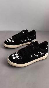 2025 Autumn New Plaid Suede Mens Shoes Trendy Retro Sneakers Mens Versatile Casual Sports Skate Shoes Men [ Free Shipping ]