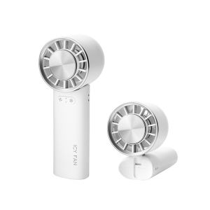 Semiconductor Cooling Handheld Halterneck Fan USB  Portable Folding Fan Powerfull Small Mini Fan