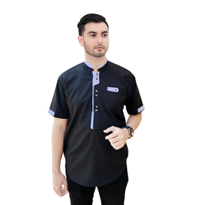Baju Muslim Koko kurta pakistan arab pria dewasa remaja putih baju lebaran couple pria lengan pendek jumbo bahan Toyobo pria muslim cowok cowo busana muslim kurta premium exclusive