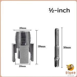Digeo 4 Points 6 Points PPR Water Pipe Internal Thread Opener PVC Pipe Threader Kit