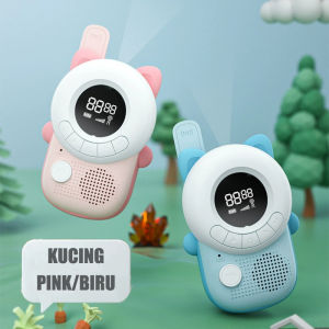 HT Handy Talky Anak Kids Walkie Talkie Cute Animals Walkie Talkie Mainan  Berisi 2 Pcs