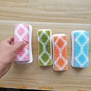 Durable Hard Bristle Laundry Brush Long Lasting Cleaning Brush Home Use Clothes Board Brush