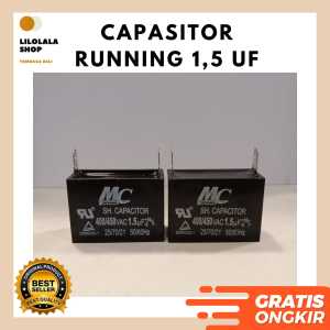 Capasitor 15 UF MC Kapasitor running kotak AC Pompa Kulkas Capacitor 400/450 Volt 50/60 Hz