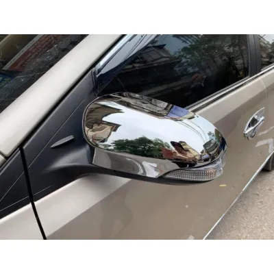 Ốp gương chiếu hậu xe Toyota Vios 2014 - 2025 mạ crom cao cấp