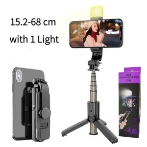 L10 L11Bluetooth Selfie Stick for Mobile Phone Remote Control for Live Streaming