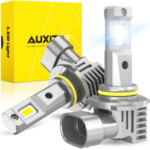 AUXITO 2PCS M6 16000LM 72W H11 HB3/9005 LED Headlight Bulbs 6500k Cool White H11/H16(JP) LED Fog light for Car Adjustable Light Bulb For Halogen Replacement