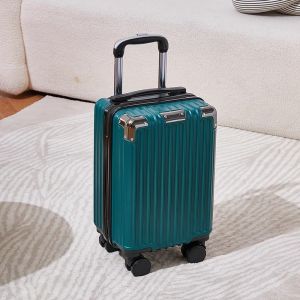 2025 New Luggage 16-British Fashion Style Small Lightweight Storage Box Trolley Case