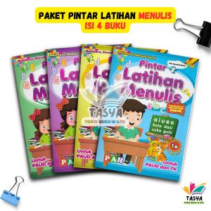 (PAH) Paket Buku Pintar Latihan Menulis Dapat 4 Buku