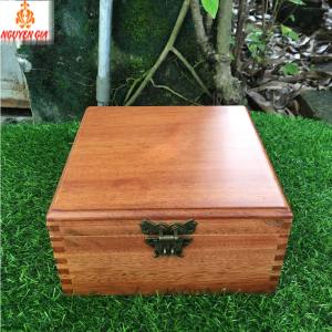 Hộp gỗ đựng tiền tiết kiệm 2 ngăn có khóa (Size Lớn) giá rẻ có khóa an toàn bí mật giúp tiền luôn mới tạo lập thói quen tiết kiệm và quản lý tài chính money box