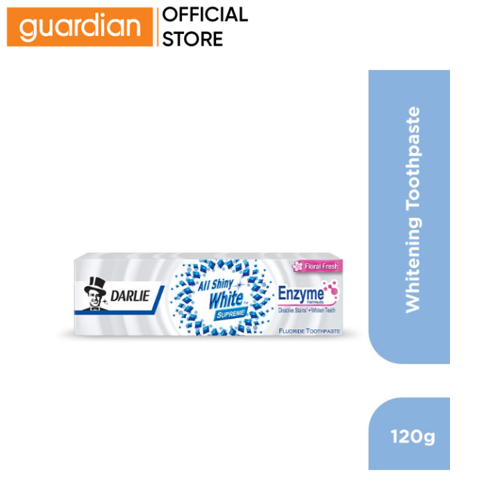 Darlie Natural Whitening Enzyme Toothpaste Floral Fresh 120g