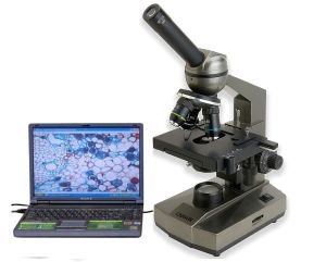 Kính hiển vi soi tinh trùng tế bào vi khuẩn Carson MS-100 (100-1000X) kèm Camera KTS - Hãng  Mỹ