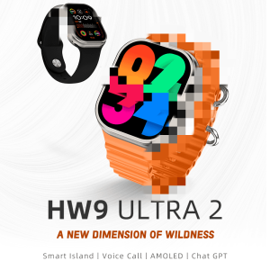 สมาร์ตวอตช์ HW 9 ULTRA2: หน้าจอขนาดใหญ่ที่น่าทึ่งแบตเตอรี่ทนนานยาวและมีแฟชั่นโชว์ยอดเยี่ยม!