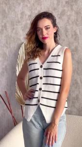 Rapbin Womens Sweater Vest Button Down Sleeveless V Neck Tank Tops 2026 Fashion Trendy