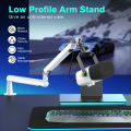 Fifine BM88 Microphone Arm Stand, Boom Arm Stand with Desk Mount Clamp, Screw Adapter, Cable Management, Suspension Mic Stand Flexible Arm Mic Stand Sturdy Low Profile for Podcast Streaming Gaming Studio. 