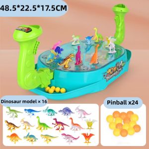 Childrens puzzle double competitive dinosaur battle shooting big battle desktop toy game parent-child interactive gift