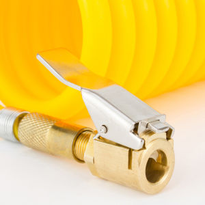 [caichuitan] Hot Car Auto Brass 8mm Connector Adapter Car Accessories Tyre Wheel Tire Air Chuck Inflator Pump Valve Clip Clamp