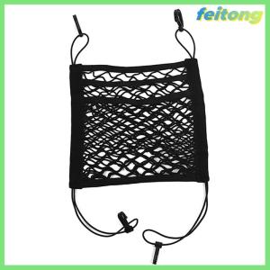 【feitong】🚕🚕【HOT SALE】 ตาข่ายตาข่ายเก็บของ3ชั้นชั้นชั้นชั้นชั้นชั้นชั้นสำหรับรถยนต์ช่องเก็บของแบบตาข่ายกั้นระหว่างเบาะรถยนต์