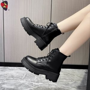 Katerina Fashion Korean Ankle Zipper Boots Shoes For Women #K-378