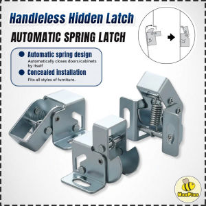 Self-closing Spring Door Catch / Spring Loaded Cabinet Latch / DK603 Spring Latch 1Pc