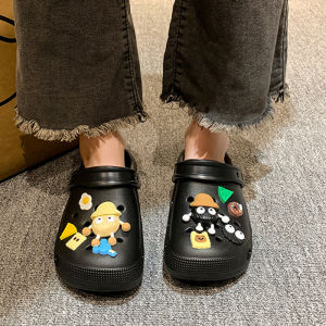 LHshoess พร้อมส่ง รองเท้าหัวโตเเฟชั่นผู้หญิง งานดีขนาดนี้ไม่ควรพลาด ตัดสลับกับตัวติดรองเทัาได้น่ารักมากเเก มีหลายสีให้เลือก คุ้มเกินคุณน้า สายคาเฟ่ห้ามพลาดเลย