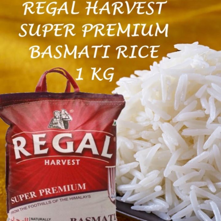 Regal Harvest Extra Long Basmati Rice 1kg ข้าวบาสมาติ ยาวพิเศษ 1 กก.