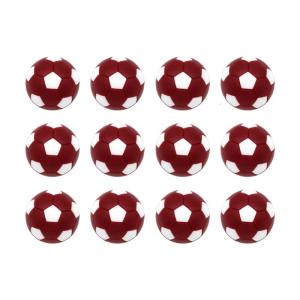 12PCS chính thức bàn trò chơi bóng 28mm đá banh bàn foosballs thay thế bóng bàn nhỏ bóng đá bóng phụ kiện